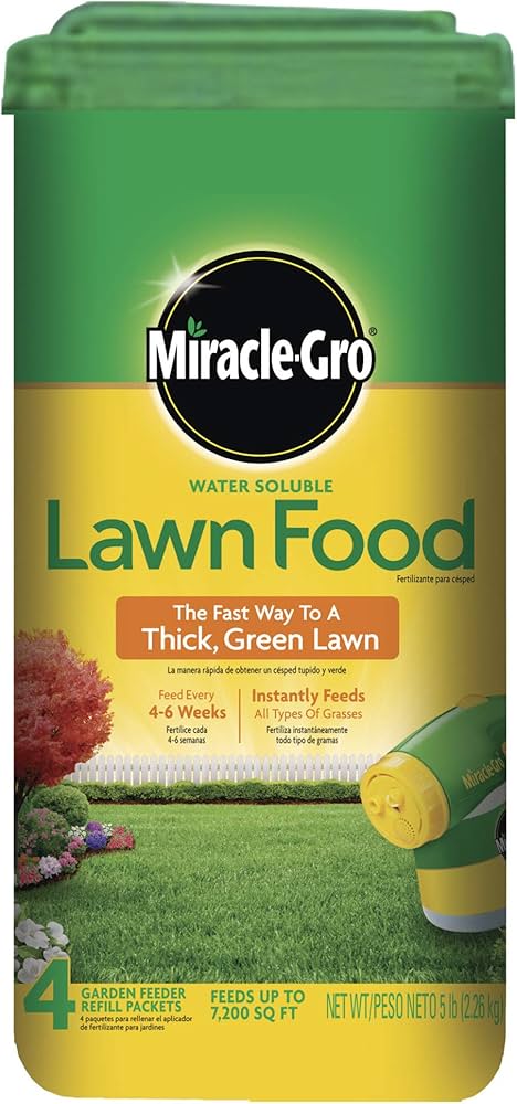 Miracle-Gro Water Soluble Lawn Food